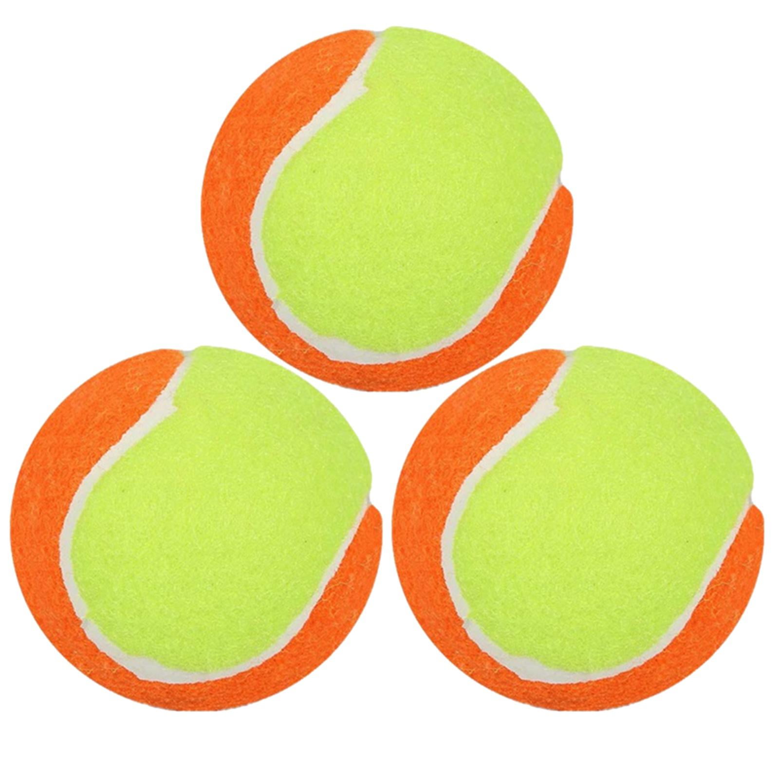 Fzaqwen 3 Pieces Tennis Balls Easily Track pinwheel Hit Shots Training Dogs Chew Tennis