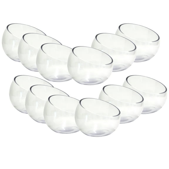 12 Pack: 6.5" Open Face Glass Vase by Ashland