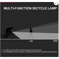 thumbnail image 3 of Juego de luces LED USB para bicicleta, juego de luces, luz trasera y delantera de 1000 LUX, 3 of 5