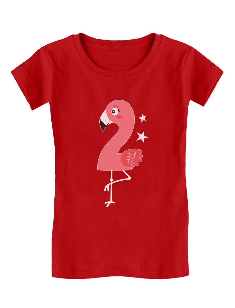 Tstars Girls 2nd Birthday Gift Flamingo 