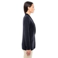 thumbnail image 3 of Devon & Jones Women's Shawl Collar Cardigan, XXX-Large, Black, 3 of 3