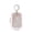 Pink, variant on COM1950s Clear Card Holder, Plastic ID Badge Holder with Coil Strap, Student ID Card Protector for School Office Daily Use