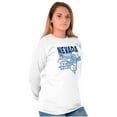 thumbnail image 3 of Las Vegas Happens Here Stays Smurfs Unisex Plus Size Long Sleeve Shirt Brisco Brands 3X, 3 of 4