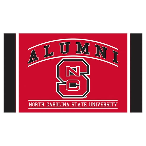 NC State Wolfpack 28" x 16" Alumni Turf Door Mat