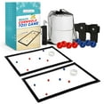 thumbnail image 1 of Beach Cornhole Toss Game Play Platoon, ligero y portátil, 1 of 8