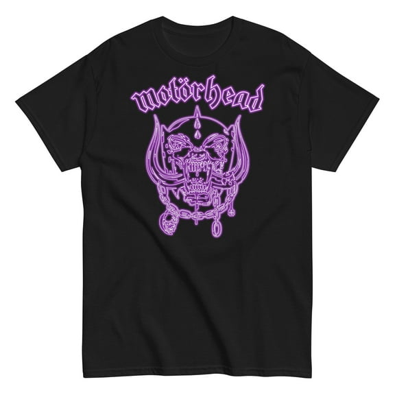 Motorhead - Neon Purple Warpig T-Shirt