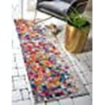 thumbnail image 3 of Unique Loom Estrella Bright Colors Area Rug 2' 2 x 6' 7 Runner Multi/Beige, 3 of 5