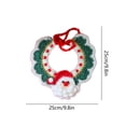 thumbnail image 3 of Hand Woven Christmas Pet Scarf Collar - Wool Holiday Ornament for Dogs & Cats, 3 of 6
