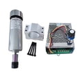 thumbnail image 2 of Air Cooled DC 48V 0.5kw CNC SpindleMotor Kit ER16 Chuck 500W Spindle Motor + Power Supply Speed Governor For Engraving ,Efficient Performance, 2 of 6