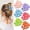 Multi-coloed, variant on 2.8 Medium Matte Hair Claw Clips for Thin Hair, 90'  Hold Non-slip Neutral Octopus  Hair Accessories for Women and Girls (Shiny)