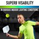 thumbnail image 4 of Pickleball Franklin Sports X-26 Indoor, paquete de 3 unidades, color verde lima, 4 of 8