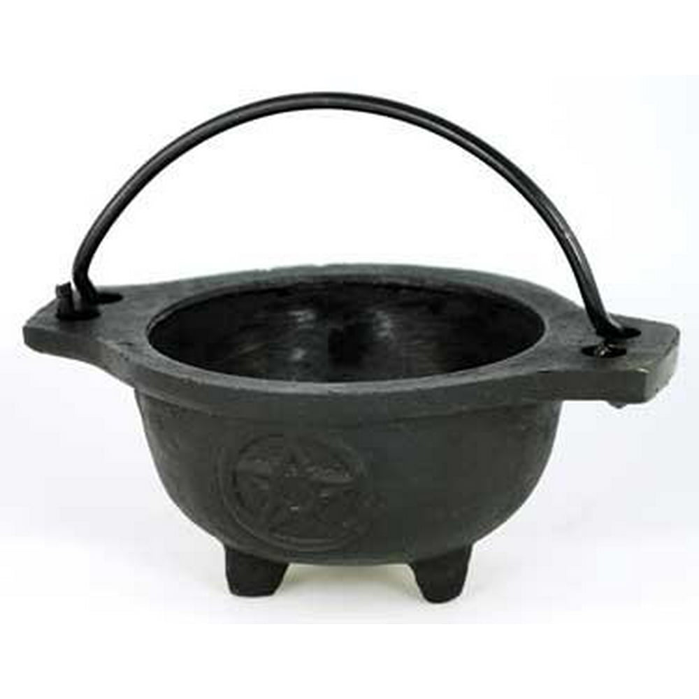 AG Small Pentagram Cast Iron Cauldron