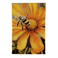 thumbnail image 2 of PHYHOO Welcome Summer Garden Flags for Outside, Watercolor Daisy with Bee Brown Wood Grain Yard Decoration, Small Seasonal Outdoor Decor for Spring Farmhouse Holiday White, 2 of 6