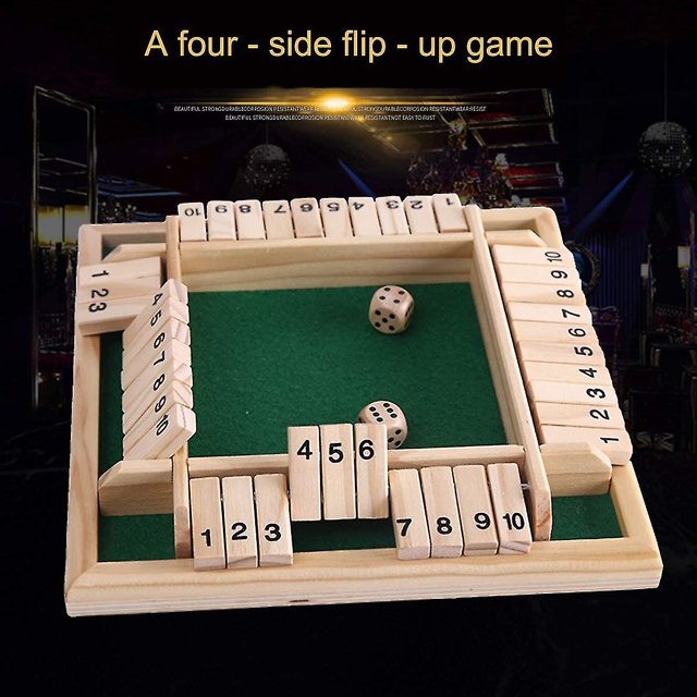 Juego de mesa YONGSHENG 6 White Deluxe 4 jugadores Madera