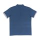 thumbnail image 5 of Playera Elvqul Caballero Manga Corta Azul Casual Cuello Mao Botones Liso, 5 of 7