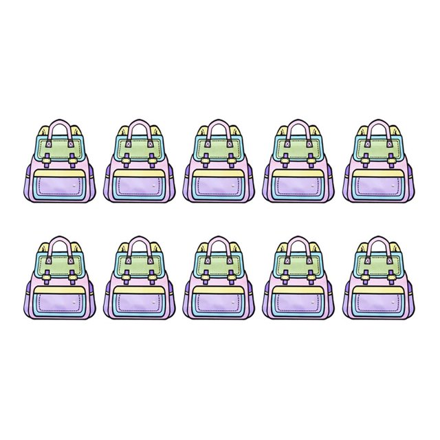 Creative Gifts Packaging Bags School Bag Shape Candy Snack Self-lock Bags