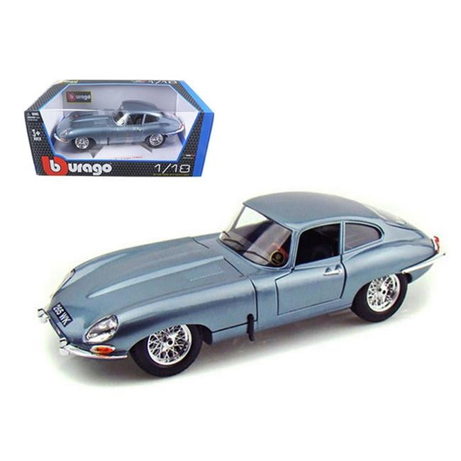 Bburago 12044bl 1961 Jaguar E Type Coupe Blue 1-18 Diecast Model Car - Walmart.com