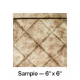 thumbnail image 1 of FASÄDE Quilted Decorative Vinyl Backsplash Panel in Bermuda Bronze (6X6 Inch Sample), 1 of 5