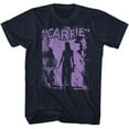 thumbnail image 1 of Carrie Purple Flame Navy Adult T-Shirt M, 1 of 2