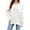White, variant on Womens Casual Tops Loose Fit Round Neck Long Sleeve Basic Comfort Stretchy Womens Athletic Tops,Blue,S