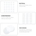thumbnail image 4 of Miangastore White Plastic Replacement Bottle Caps for Home Use LeakProof and Durable 100pcs, 4 of 9
