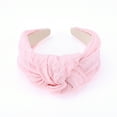 thumbnail image 5 of Unique Bargains 1 Pc Elegant Tie Headbands for Women Pink, 5 of 6