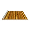 thumbnail image 2 of Ahgly Company Machine Washable Indoor Rectangle Abstract Yellow Modern Area Rugs, 2' x 3', 2 of 4