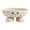 Beige, variant on Soap Dish Soap Bar Holder Box Storage Container Saver Draining Tray Wheat Straw Material Cartoon Panda Shape for Shower Bathroom Kitchen Countertop (Green, 5x2.3'')