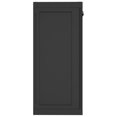 thumbnail image 4 of vidaXL Outdoor Storage Cabinet Black 25.6"x14.6"x33.5" PP, 4 of 11