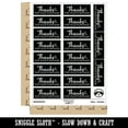 thumbnail image 2 of Thanks for Your Purchase Order Perched Bird Sticker Set - Black - Gloss Finish - 2.00" Large, 2 of 7