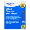Equate Blood Glucose Test Strips, 50 Count