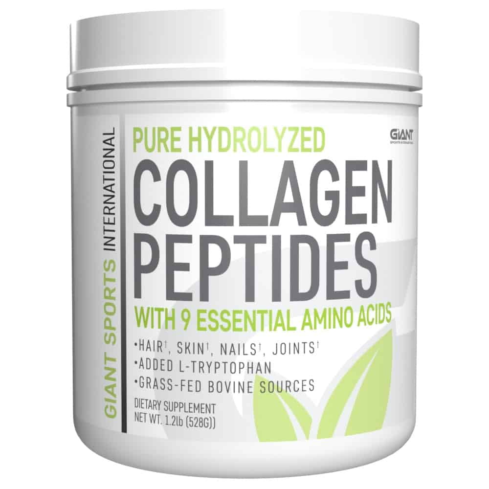 Giant Sports Collagen Hydrolyzed Collagen Peptides, Unflavored, 44 Servings