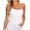 White, variant on Corset Tops for Women Mesh Strapless Zip up Overbust Boned Bustier Push up Shapewear Going out Party Tubu Tops