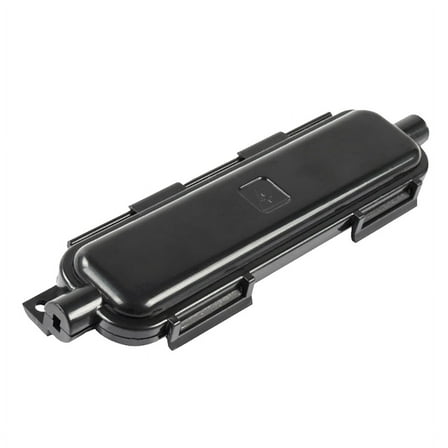 10Pcs Optical Fiber Protection Box Drop Cable Rotection Box FTTH SC Adapter Type Waterproof Protected Box,10 * Optical Fiber Protection Box,Black