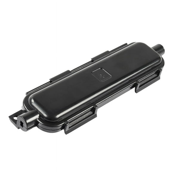 10Pcs Optical Fiber Protection Box Drop Cable Rotection Box FTTH SC Adapter Type Waterproof Protected Box,10 * Optical Fiber Protection Box,Black
