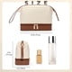 thumbnail image 5 of Joyero y bolsa de maquillaje Lumayina 2 en 1 con espejo blanco, 5 of 9