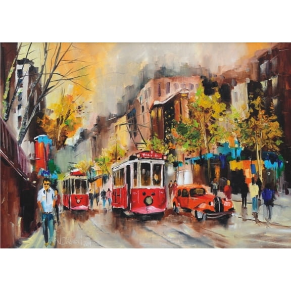 Anatolian Puzzle 1500 Piece - Way of Tram