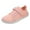 Pink, variant on Otqutp Kids Mesh Running Sneakers Hook Loop Flat Non Slip Breathable Sport Shoes Youth Childrens Athletic Walking Casual Shoes