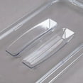 thumbnail image 3 of TrueCraftware- 1/3 Size Solid Polycarbonate Handled Food Pan Lid Clear Color- Food Storage Container Cover Restaurant Commercial Hotel Pans Cover for Food Prep Fruits Vegetables Beans Corns, 3 of 5