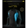 thumbnail image 3 of Men's Thermal Underwear Fleece Lined Performance Fleece Tactical Sports Shapewear Thermal Set, 3 of 10