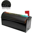 thumbnail image 3 of Magnetic Mailbox Cover St. Patrick''s Day Leprechaun Decorative MailWraps, Rainbow Forest Mailbox Post Box Cover Oversized 25.4X 20.78 inch, 3 of 5