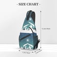 thumbnail image 2 of Christian Christmas Nativity Scene Sling Bag Crossbody Hiking Travel Chest Bags Backpack Shoulder Daypack for Women Men, 2 of 7