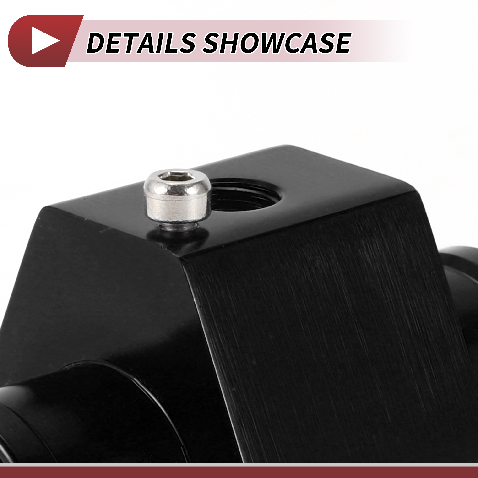 Unique Bargains Car Water Coolant Temperature Sensor Adapter Joint Pipe 34mm Black
