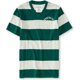thumbnail image 1 of Aeropostale - Camiseta gráfica con cuello en V a rayas para hombre, verde, XXL Aeropostale  Camiseta gráfica, 1 of 1