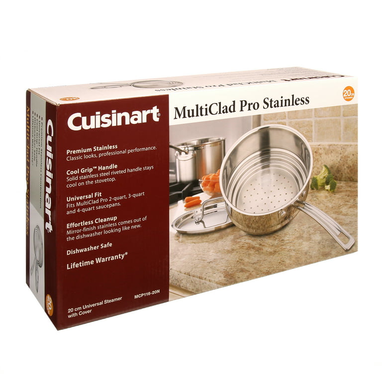 Cuisinart 4 Quart Stainless Steel MultiClad Pro Saucepan