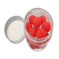 thumbnail image 3 of 15 Unids Señuelos Up Boilies Bo Flota Bos Forma Cápsu Colección rojo Soledad Pop Up Boilies, 3 of 10