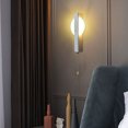 thumbnail image 6 of Modern Metal LED Wall Sconce, Warm Light Wall Lamp for Bedroom Living Room Hallway Bathroom Stairs, Decorative Energy Efficient Lighting Fixture for Home Indoor Wall Decor, 6 of 6