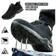 thumbnail image 3 of KELINFONG Steel Toe Shoes for Men and Women Work Safety Shoes Puncture Proof Non Slip Sneakers with Air Cushion, 3 of 5
