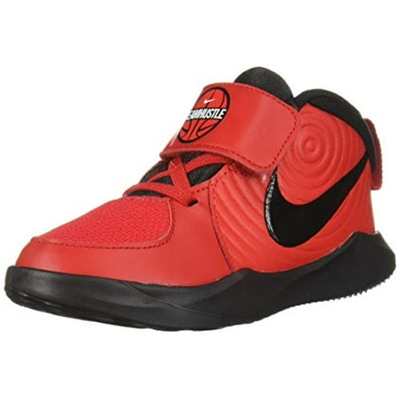 Toddler's Nike Team Hustle D 9 University Red/Black-White (AQ4226 600) - 8