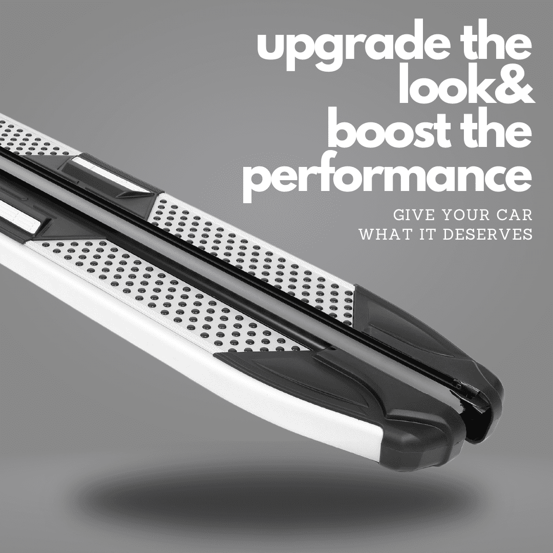Erkul 5.2" Running Boards for Outlander Sport 2011-2025 - 350 lb Heavy Duty Aluminum Wide Side Steps Nerf Bars | No-Drill Installation | Mounting Brackets Included - Silver